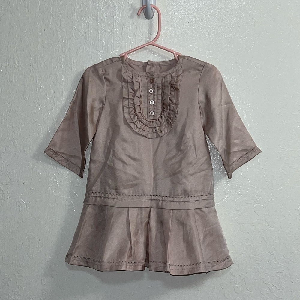 NWT! 100% silk Baby Gap x Stella McCartney dress. Size 2T - Picture 2 of 12